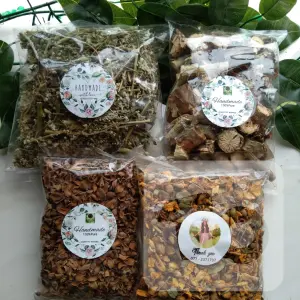 Herbal Drinks - Senna auriculata (රනවරා) | Belly Flowers (බෙලිමල් ) | Hert shape leaves mooseed (රසකිද) | Aerva lanata (පොල්පලා )