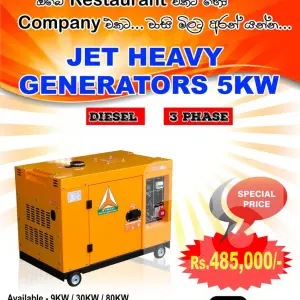 Power Generator for your Home, Restaurant or Office Space