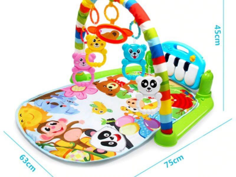 Haunger Baby Piano Fitness Rack for Babies 0+ Months Multi-color ZeroZen