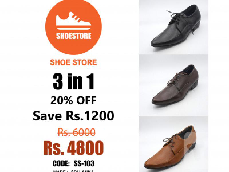 Formal / Casual Men's Shoes 3 in 1