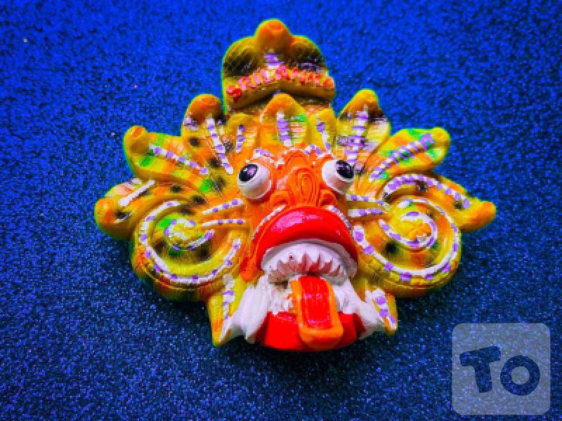 Fridge Magnet - Sri Lanka Traditional Face Surface Magnet Art