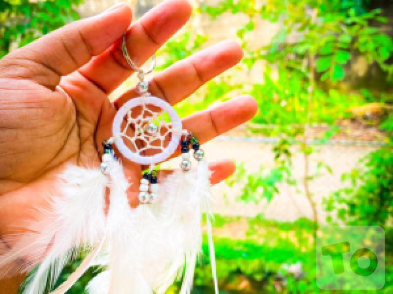 DREAM CATCHER KEYTAG - Colorful Father Key Tags