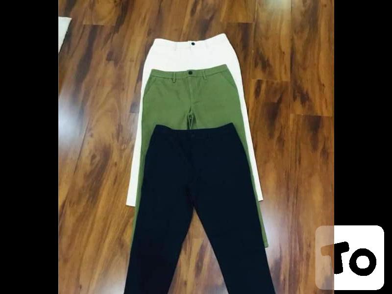 Cotton Trousers (Slim Fit) Made in Sri Lanka-Best Price-Whole sale and Retail